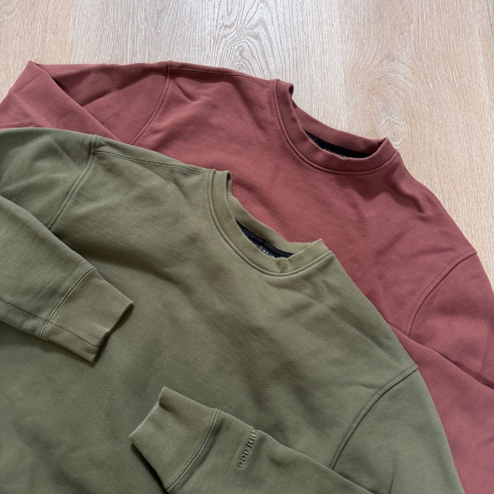Adidas Pharrell Williams Humanrace Sweatshirt Blank Mens L Maroon Green Bundle